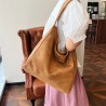 Mujeres Escarchado Color Sólido Estilo Vintage Cuadrado Hebilla Magnética Bolsas De Hombro