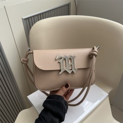 Mujeres Medio Cuero Sintético Color Sólido Estilo Vintage Estilo Clásico Cuadrado Hebilla Magnética Bolsa Para Las Axilas