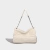Mujeres Medio Cuero Sintético Color Sólido Estilo Vintage Estilo Clásico Cuadrado Hebilla Magnética Bolsas De Hombro
