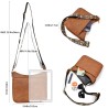 Mujeres Medio PVC Color Sólido Estilo Vintage Estilo Clásico Cuadrado Cremallera Bolso Bandolera