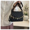 Mujeres Medio Cuero Sintético Color Sólido Estilo Vintage Estilo Clásico Cuadrado Gire La Tapa Bolso Bandolera