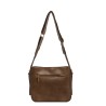 Mujeres Medio Cuero Sintético Color Sólido Estilo Vintage Estilo Clásico Cuadrado Cremallera Bolso Bandolera