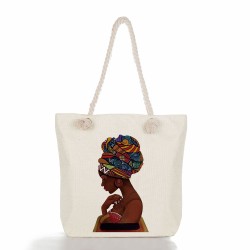 Mujeres Medio Lienzo Humano Básico Estilo Clásico Cuadrado Cremallera Bolso De Mano