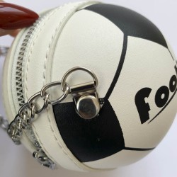 Mujeres Mini Cuero Sintético Bola Ropa De Calle Ronda Cremallera Bolsas Circular