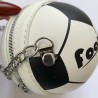 Mujeres Mini Cuero Sintético Bola Ropa De Calle Ronda Cremallera Bolsas Circular