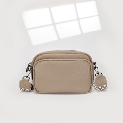 Mujeres Pequeña Cuero Color Sólido Básico Estilo Clásico Cuadrado Cremallera Bolso Bandolera