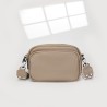 Mujeres Pequeña Cuero Color Sólido Básico Estilo Clásico Cuadrado Cremallera Bolso Bandolera