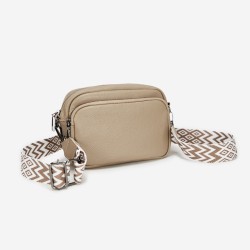 Mujeres Pequeña Cuero Color Sólido Básico Estilo Clásico Cuadrado Cremallera Bolso Bandolera