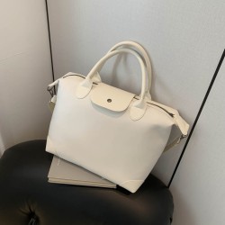 Mujeres Grande Cuero Sintético Color Sólido Básico Estilo Clásico Cuadrado Cremallera bolsa de viaje