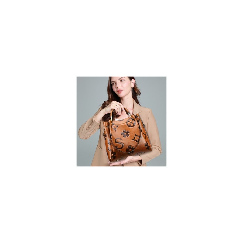 Mujeres Medio PVC Color Sólido Estilo Vintage Estilo Clásico Balde Cremallera Bolso Bandolera