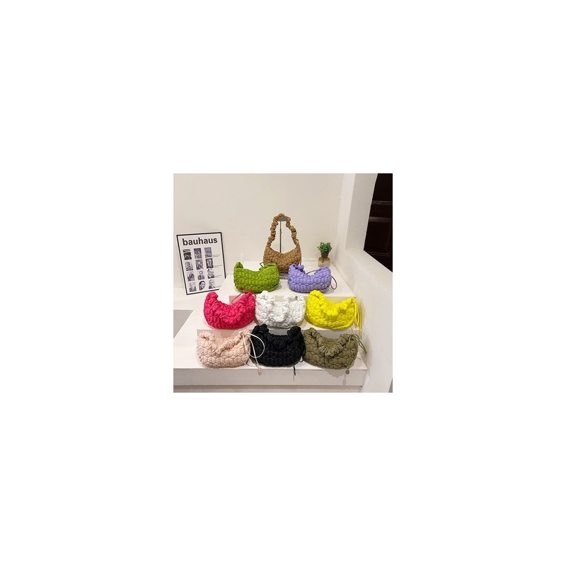 Mujeres Medio Nylon Color Sólido Básico Estilo Clásico forma de bola de masa hervida Cremallera Bolso Bandolera