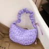 Mujeres Medio Nylon Color Sólido Básico Estilo Clásico forma de bola de masa hervida Cremallera Bolso Bandolera
