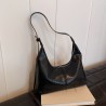 Mujeres Medio Cuero Sintético Color Sólido Estilo Vintage Ropa De Calle Cuadrado Cremallera Bolsa Para Las Axilas