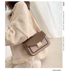 Mujeres Medio Cuero Sintético Color Sólido Estilo Vintage Estilo Clásico Cuadrado cerrar Bolsa Para Las Axilas