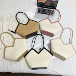 Mujeres Grande Cuero Sintético Color Sólido Básico Estilo Clásico Cuadrado Cremallera Bolso De Mano