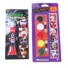 Pintura de Halloween transfronteriza pintura corporal para niños de 5 colores pintura facial Soluble en agua y fácil de lavar pu