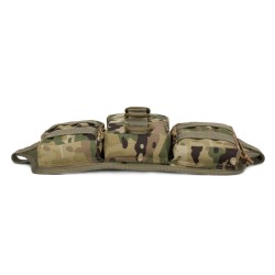 Bolsa de cintura pequeña Triple para entrenamiento al aire libre, bolsa de cinturón de camuflaje, bolsa táctica pequeña impermea