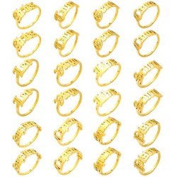 Joyería Al Por Mayor Estilo Simple Constelación Acero inoxidable 304 chapados en oro de 18k Pulido Anillos