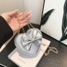 Mujeres Medio Cuero Sintético Color Sólido Ropa De Calle En Forma De Corazon Cremallera Bolso Bandolera