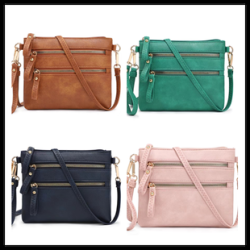 Mujeres Pequeña PVC Color Sólido Básico Estilo Clásico Cuadrado Cremallera Carteras Pequeña